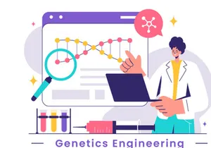 9 Genetic Engineering Illustration