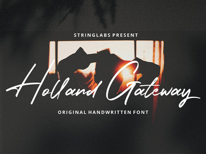 Holland Gateway - Handwritten Script Font