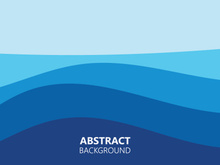 Blue wave water background wallpaper vector