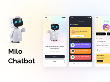 Chatbot App UI preview picture