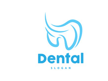 Tooth logo, Dental Health Vector, Care Brand Illustration
