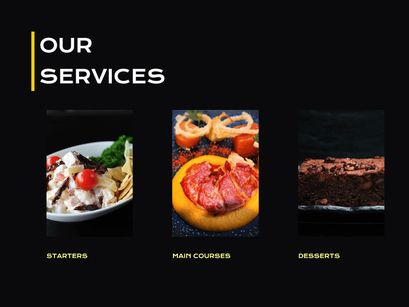Jtheme-Food Simple Modern Bootstrap Landing Page Template
