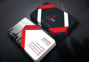 Professional Business Card Design Template