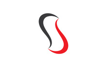 S logo vector letter template