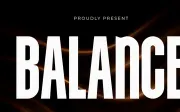 Balance - Modern Sans Serif Font