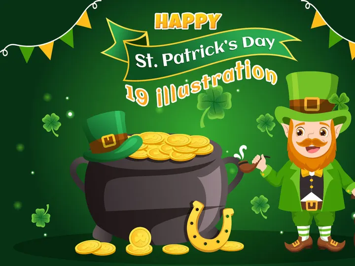 19 Happy St Patricks Day Illustration