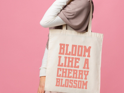 Cherry Blossom - Modern Slab Serif