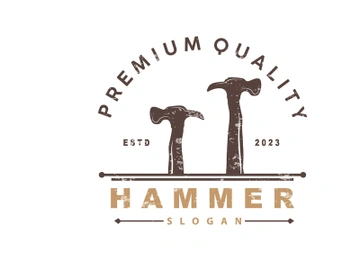 Hammer Logo, Builder Tools Inspiration Design preview picture