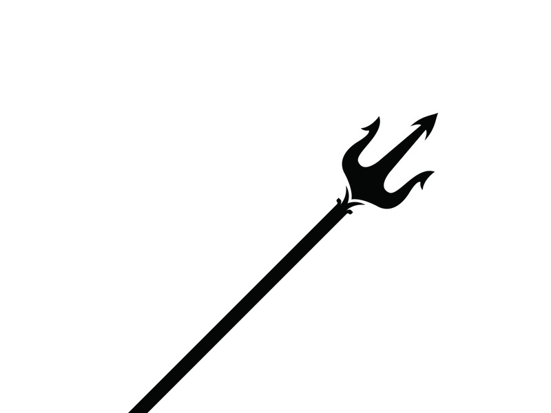 Trident Logo Template vector icon illustration design