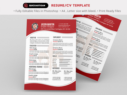 Resume/CV Template 09