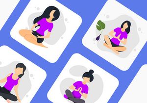 Set of Mediating illustrations.