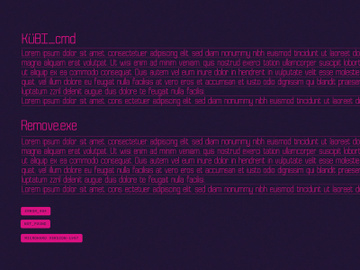 Kubicore | Techno Retro Display preview picture