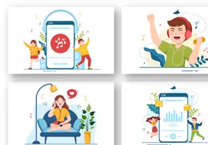 15 MP3 Player Illustration