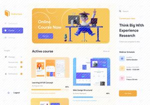 E-course Dashboard