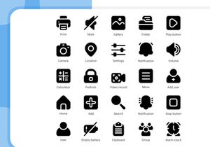 User Interface Icon Pack Vol.01