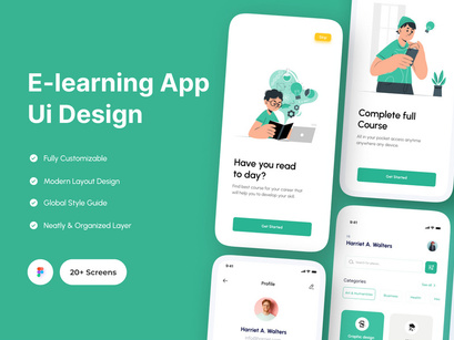 E-learning App Ui Design