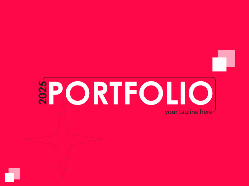 Portfolio cover page