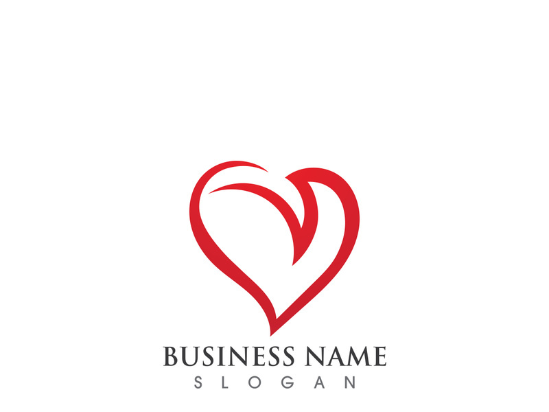 Love Vector icon illustration design Template