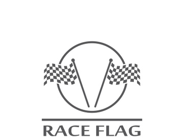 Race flag logo preview picture