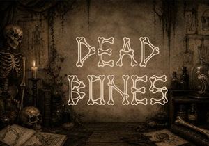 GRIMBONE – Spooky Skeletal Decorative Font