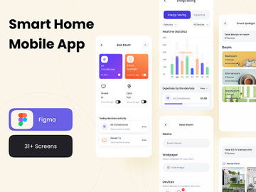 Control Home App Ui Kit preview picture