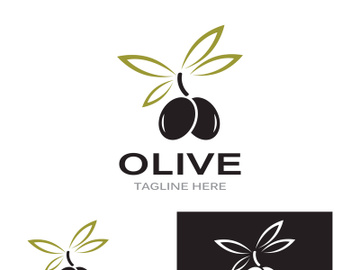 Olive fruit logo design. preview picture