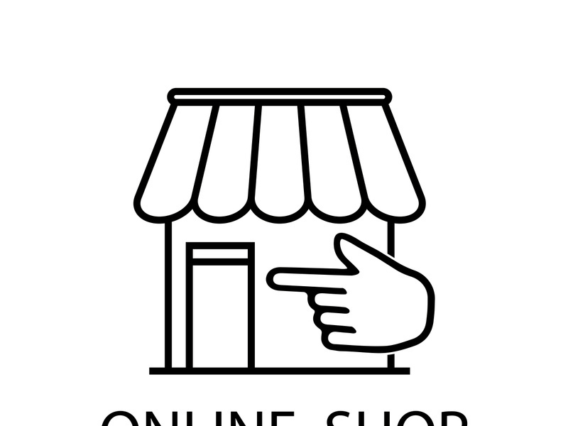 Online shop logo