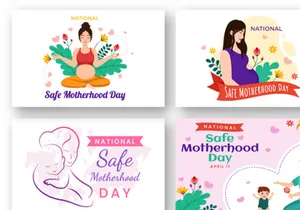 12 National Safe Motherhood Day Illustration