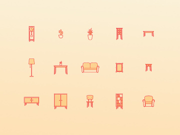 Creative Home Icons Pack preview picture