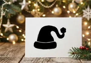 Festive Santa Hat for Christmas Celebrations and Holiday Decor