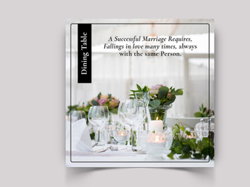Wedding Social Media Post Template preview picture