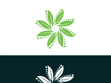 nature leaf logo, environment logo , ecology logo template