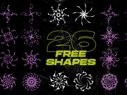 26 Free Blade Shapes