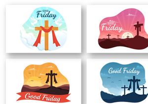15 Happy Good Friday Illustration