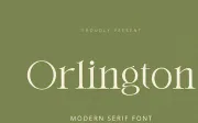 Orlington - Serif Font
