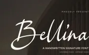 Bellina - Handwritten Font