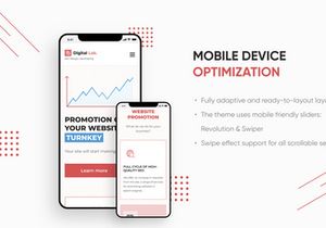 Digital Lab - Corporate template PSD Figma