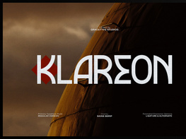 Klareon | Display Sans Serif preview picture