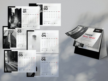 Calender Design 2021 A5 Template preview picture