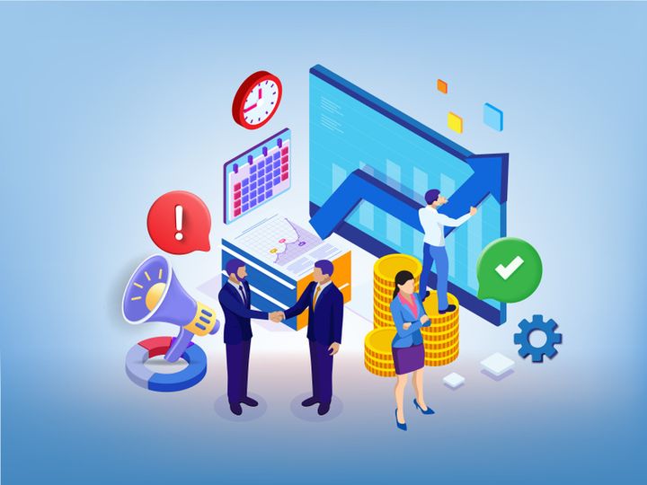 Social Media Promotion 3D Illustration