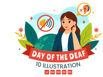 10 Day of the Deaf Illustration preview picture