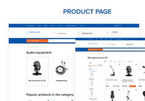 Template ui E-Commerce Electronic City