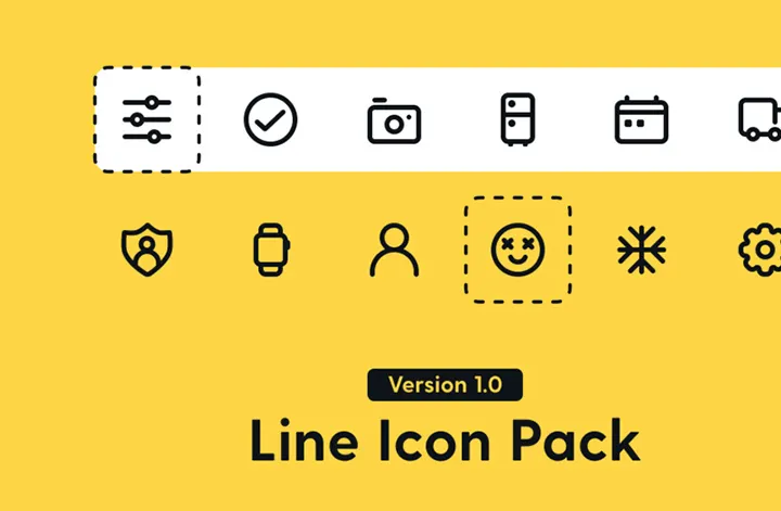 400+ Essential Line Icon Pack