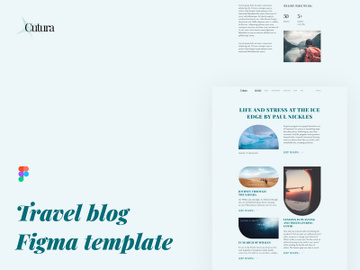 Cutura Blog Template preview picture
