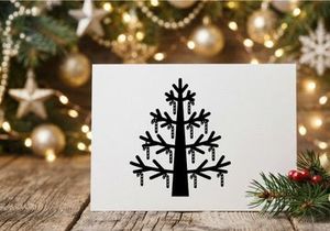 Decorative Christmas Tree with Candy Cane Ornaments and Snowflakes