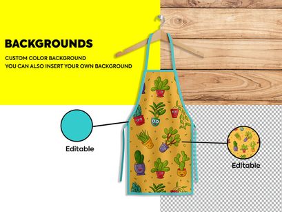 Apron Mockup PSD Free Download