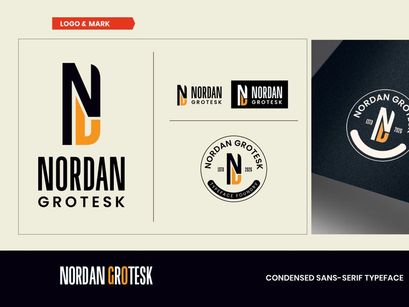 Kopile - Condensed Sans Serif Typeface