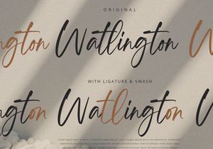 Watlington - Handwritten Font