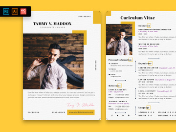 Professional Resume CV Template-33 preview picture