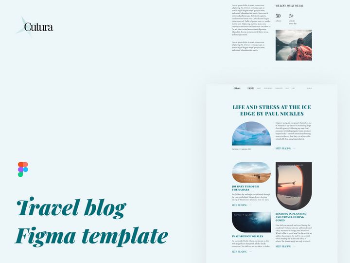 Cutura Blog Template